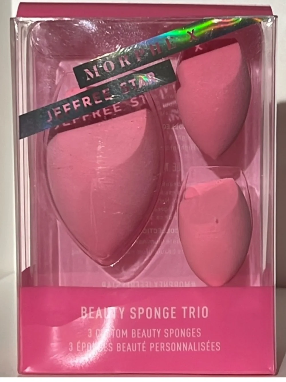 LE Morphe X Jeffree Star Beauty Sponge Trio
